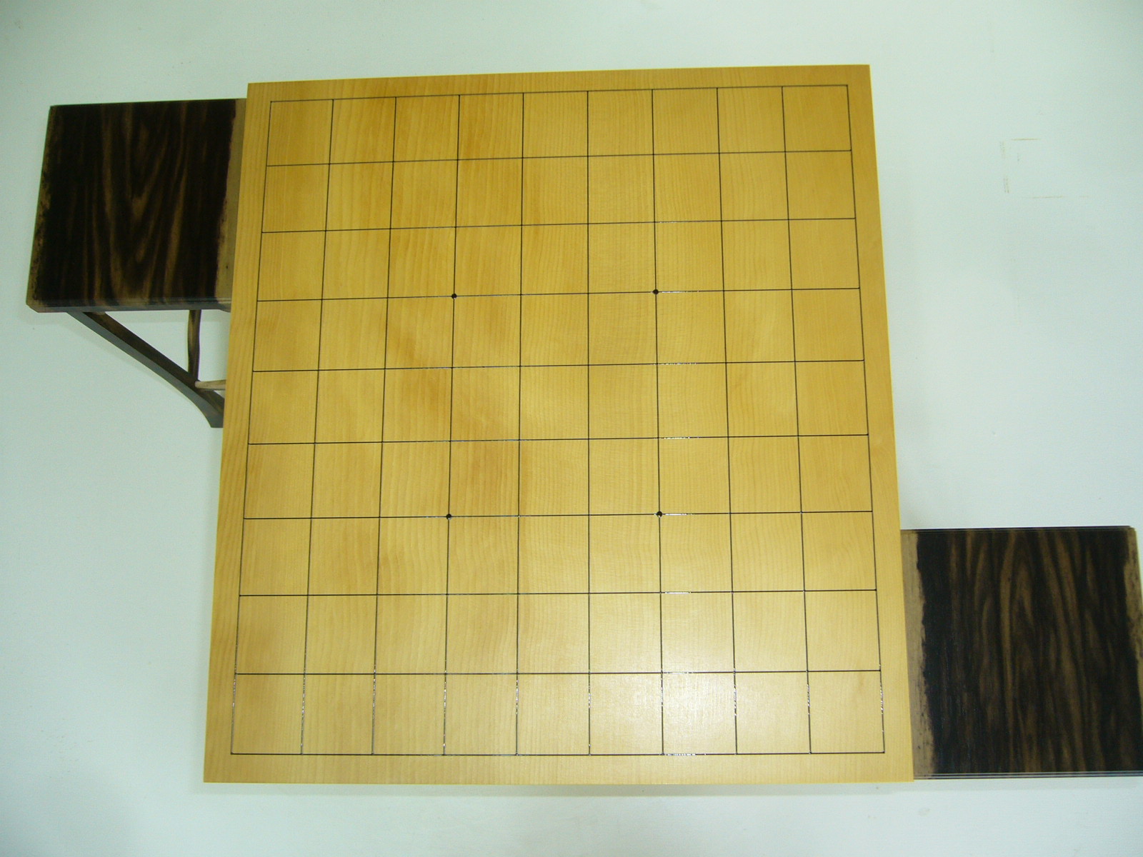 本榧将棋盤セット（天柾） 川口碁盤｜こだわりの素材を自店舗で一貫