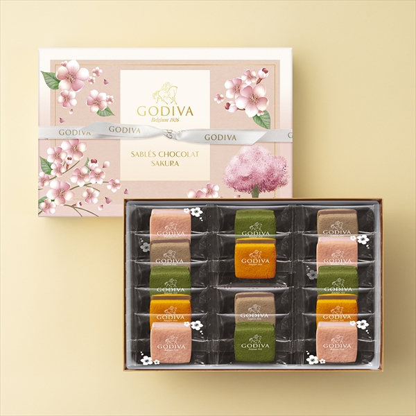 サブレショコラ 桜（14個入）のレビュー/クチコミ - GODIVA（ゴディバ）