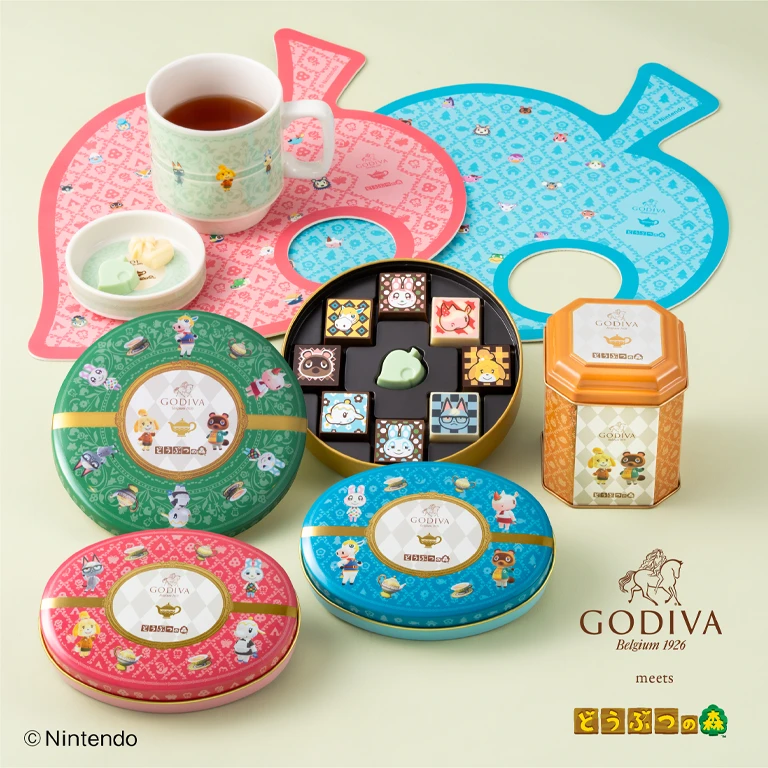 ゴディバ meets どうぶつの森 2026｜バレンタイン限定