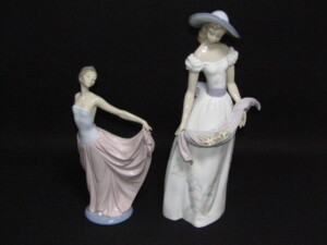 東京都立川市にて、リアドロ、マイセンなどのフィギュリン 陶磁器人形