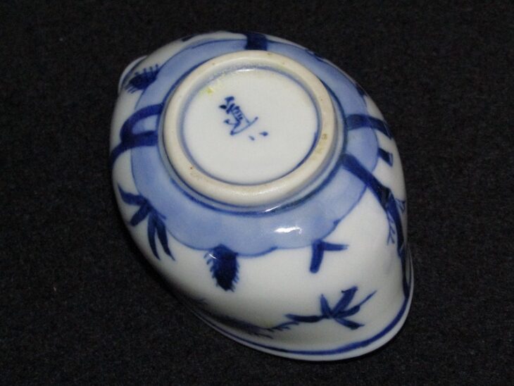 東京都武蔵野市にて、 高橋道八 青華 染付 四君子 煎茶器揃などの煎茶