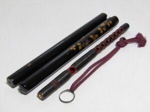 久保井朗童 作 篠笛 | 骨董品買取・和楽器買取 五宝堂