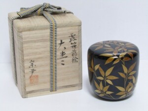 加賀蒔絵師 中村宗伊の棗などの茶道具、琴や三味線など【東京都国分寺