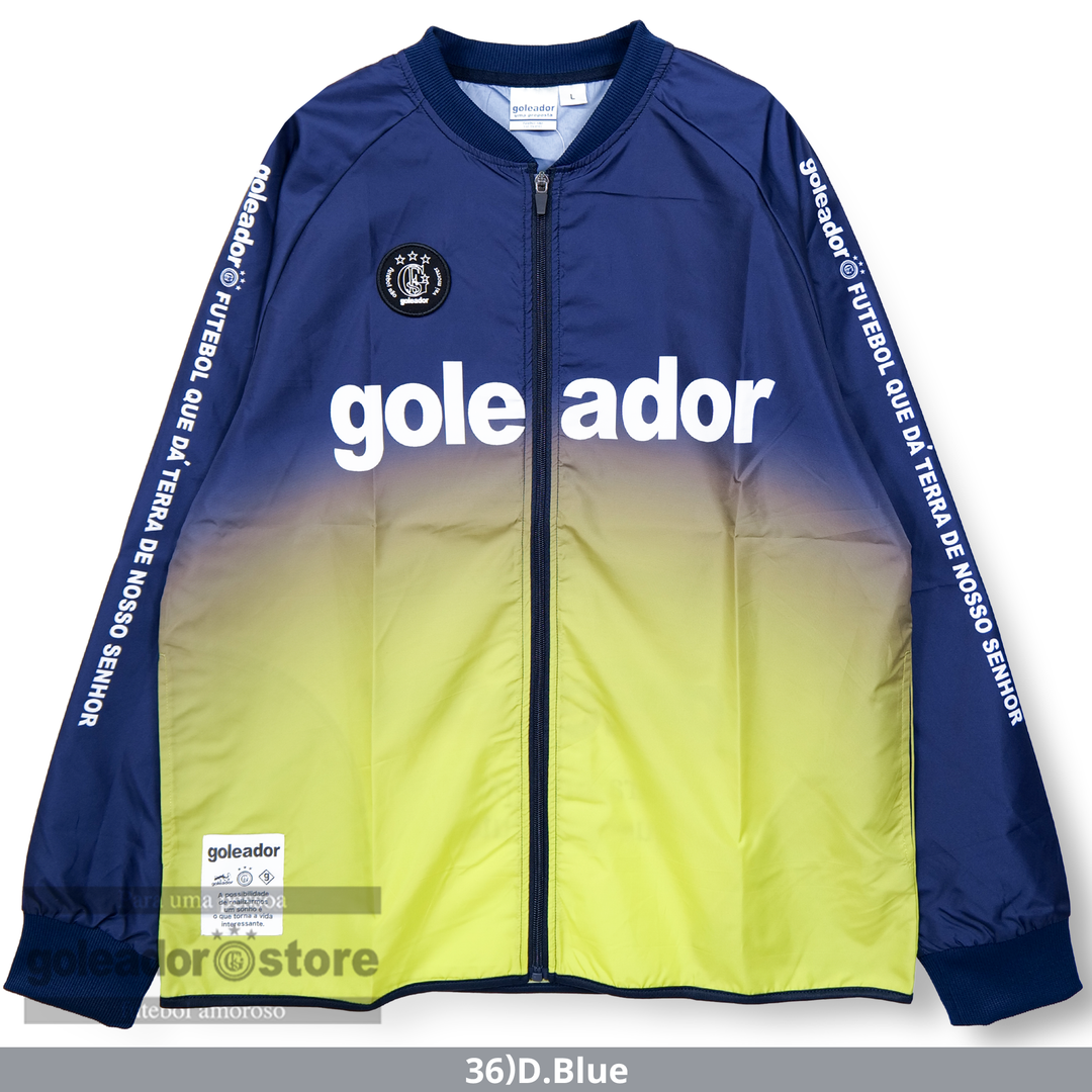 ゴレアドール公式】goleador 昇華グラデーションピステZIPジャケット g