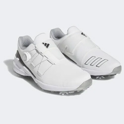 Adidas ZG23 BOA Golf Shoes Cloud White/Core Black/Silver Metallic