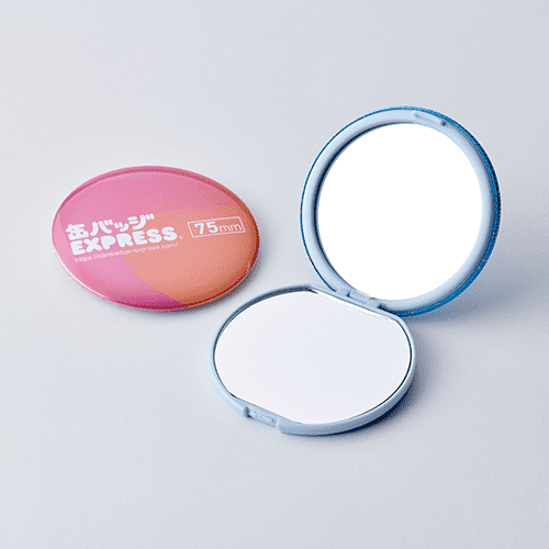 缶コンパクトミラー | GOODS EXPRESS オリジナルグッズ制作を安心