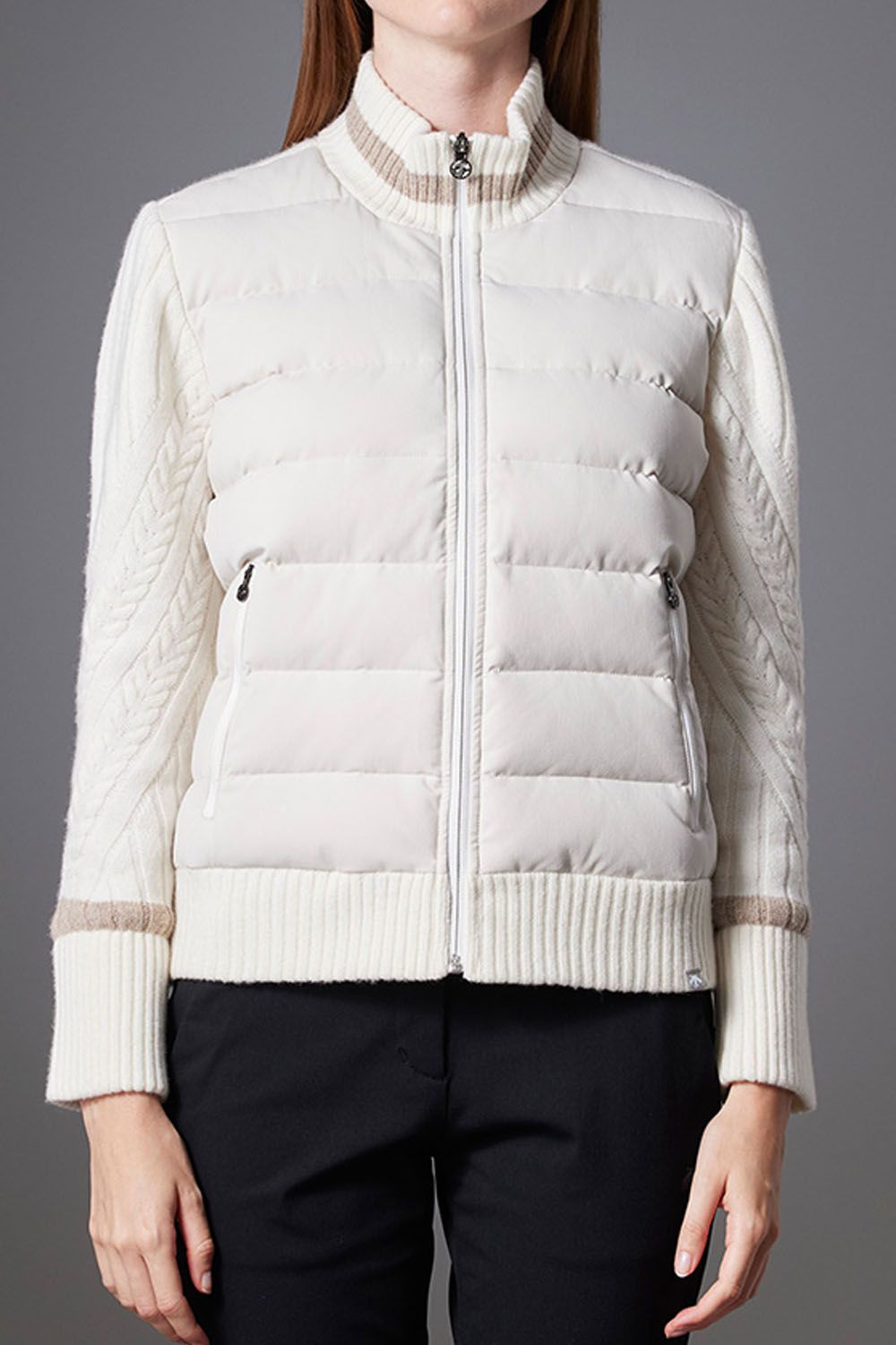 DESCENTE GOLF - 【レディース】【CRYSTAL】 フルジップハイブリッド