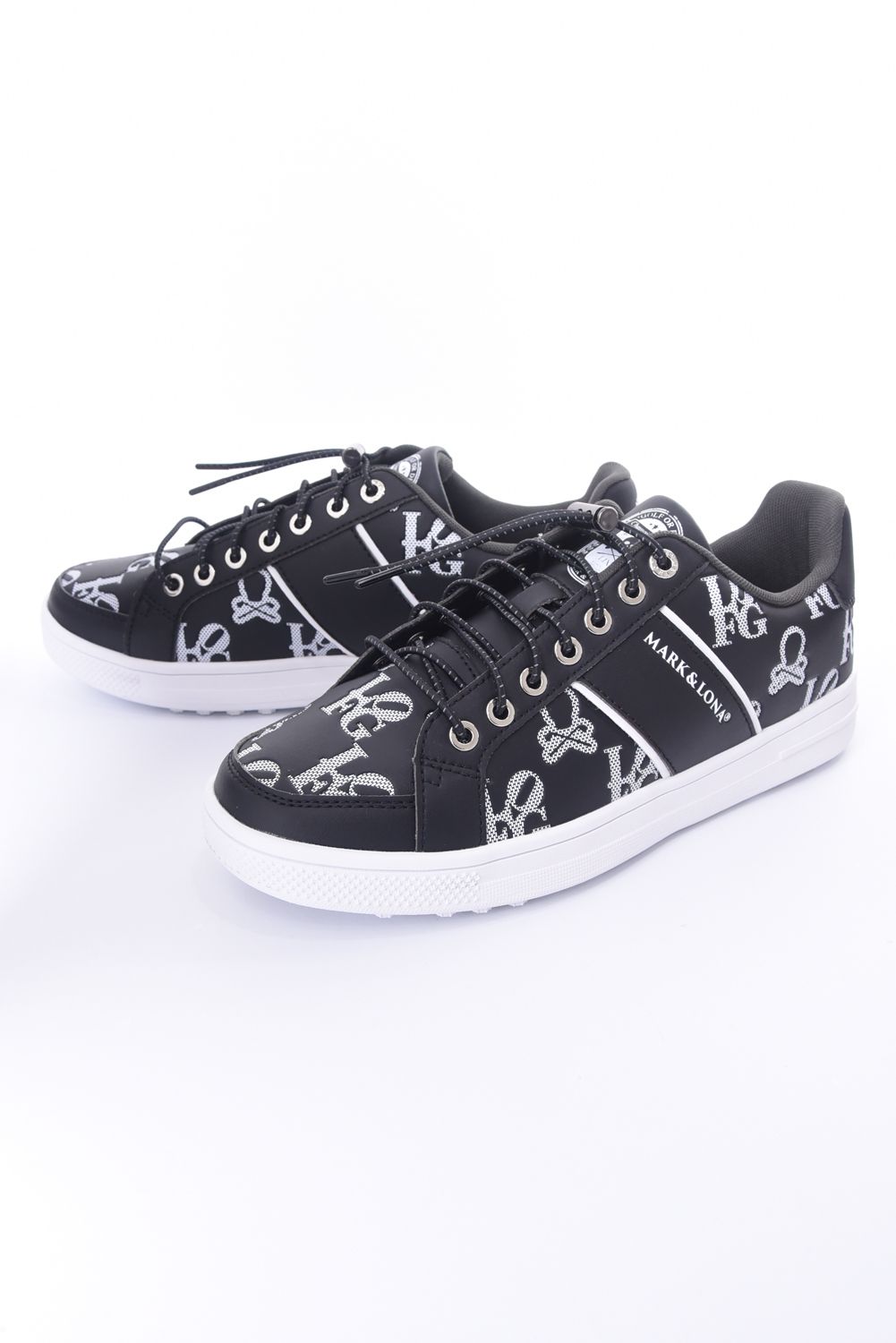 MARK&LONA - 【25SS】 EVER MONOGRAM SPIKELESS SHOES / チェッカー