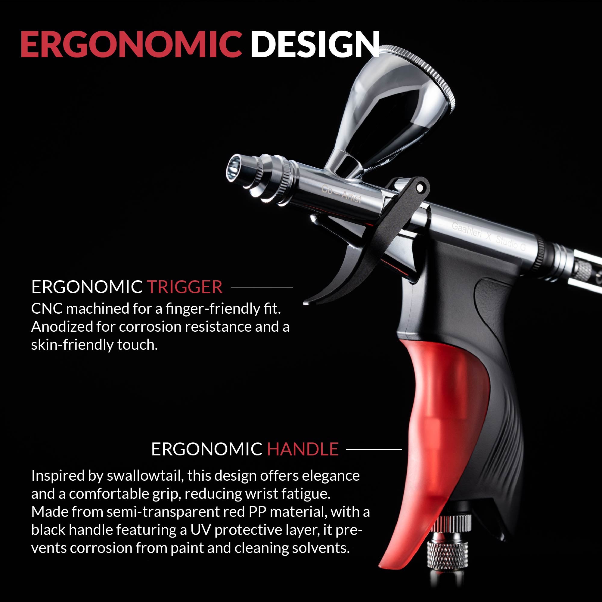 Ace Series GHAC-Swallowtail Studio G Ver. Airbrush – Gaahleri