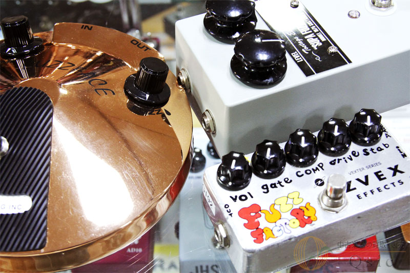 ゲルマニウム？シリコン？パーツによって異なるファズのサウンド