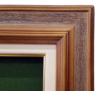 同志舎】油彩額 木念（オーク） F4号 [油絵・日本画用額縁] 額縁画材