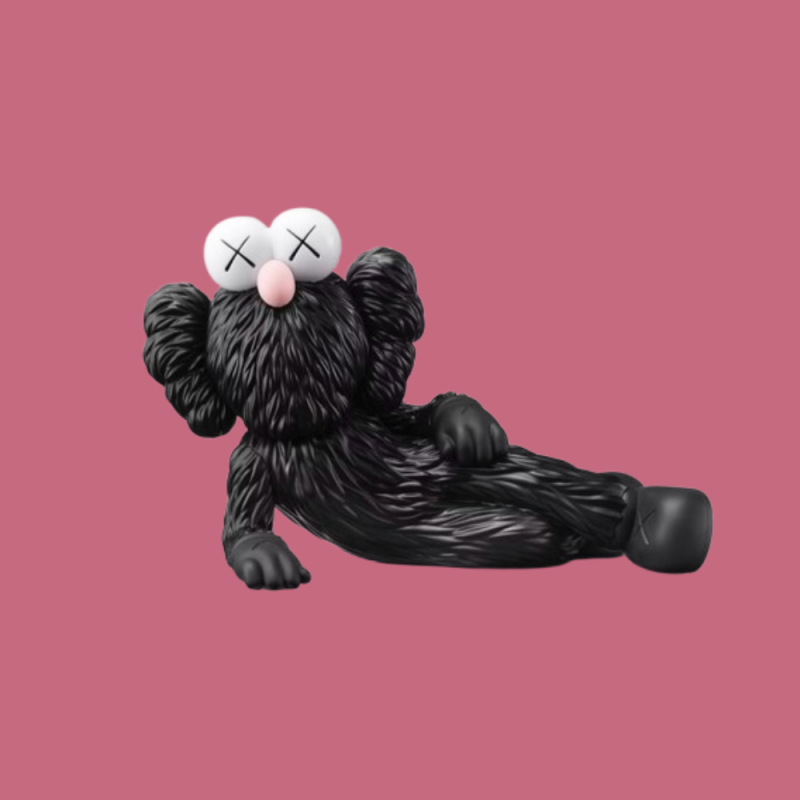 Kaws - Time Off Black - - Sculpture