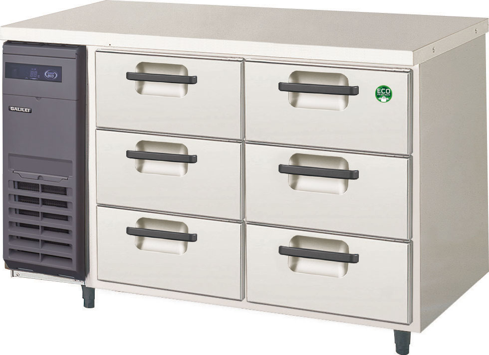 LDW-120RX - ドロワーテーブル冷蔵庫（コールドテーブル） - フクシマ