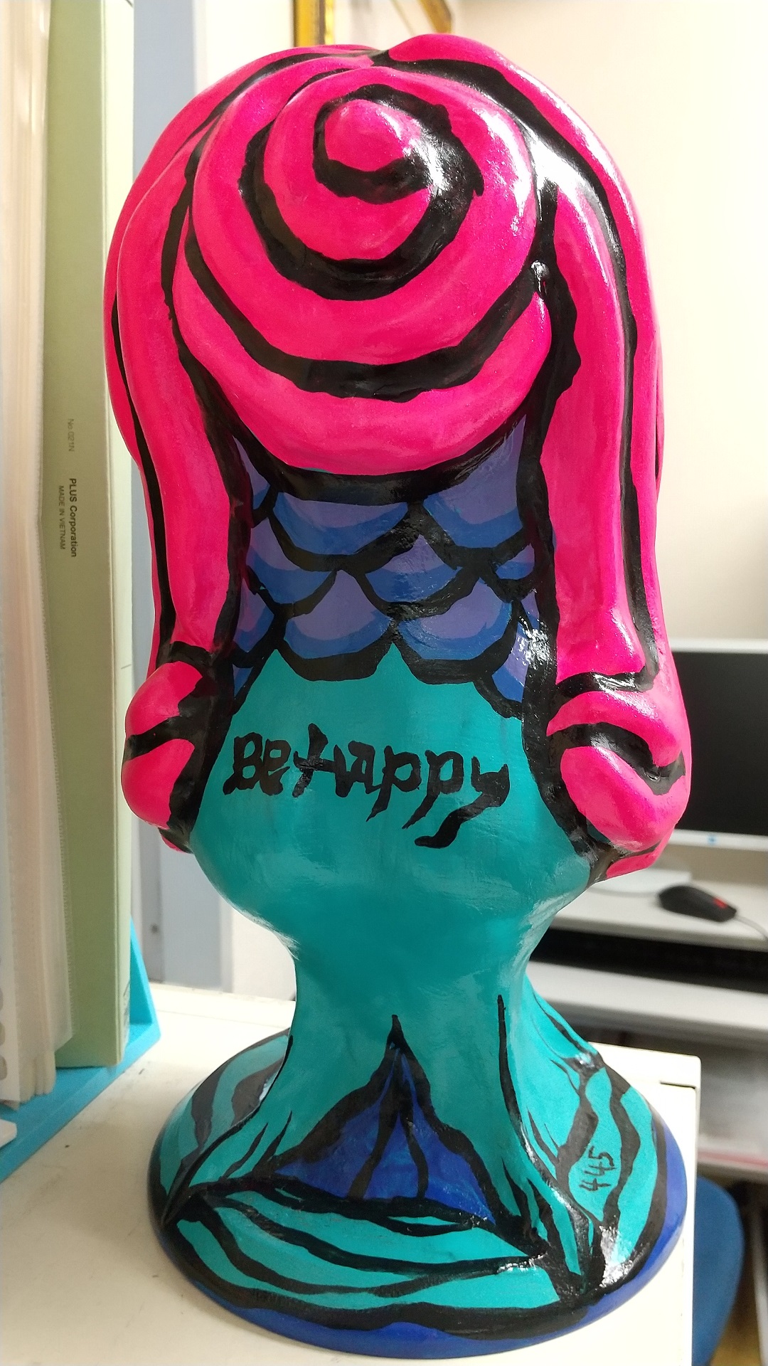 アーティスト オカジマ ヨシコさんの個展へ行ってきました