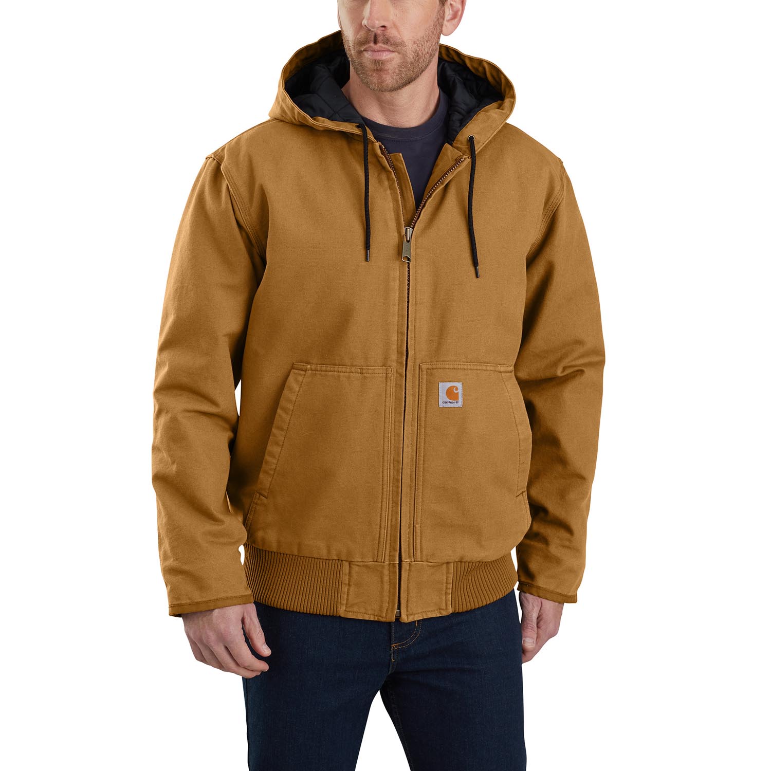 Carhartt Loose Fit Washed Duck Insulated Active Jac | Galls
