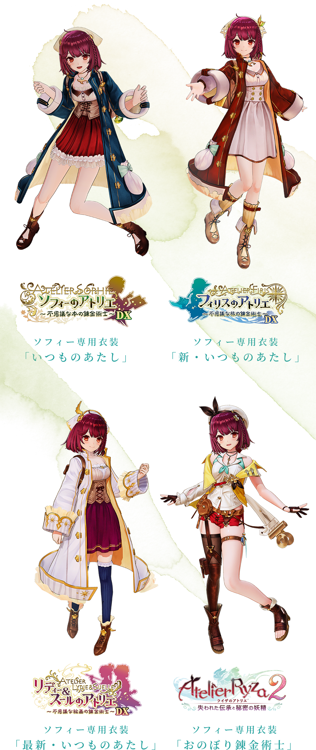 ソフィーのアトリエ2 ～不思議な夢の錬金術士～ | PRODUCTS