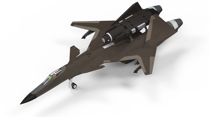 エースコンバット』架空機プラモ1/144「ADFX-01」2021年3月発売！ TLS