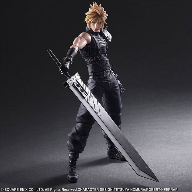 PLAY ARTS改『FF VII REMAKE』版クラウド/バレットのフィギュアが素敵
