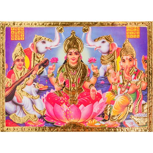 ガネーシャ神の絵（額入り / オーダーメイド） | ガネーシャ神と開運グッズ