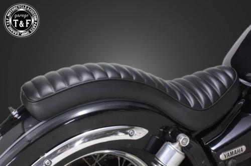 有限会社ガレージT&F / ドラッグスター250 コブラシート(タックロール)