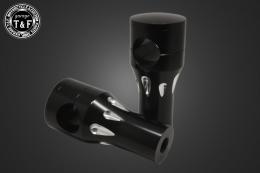 有限会社ガレージT&F / スティード400 ステルスハンドルポスト3インチ