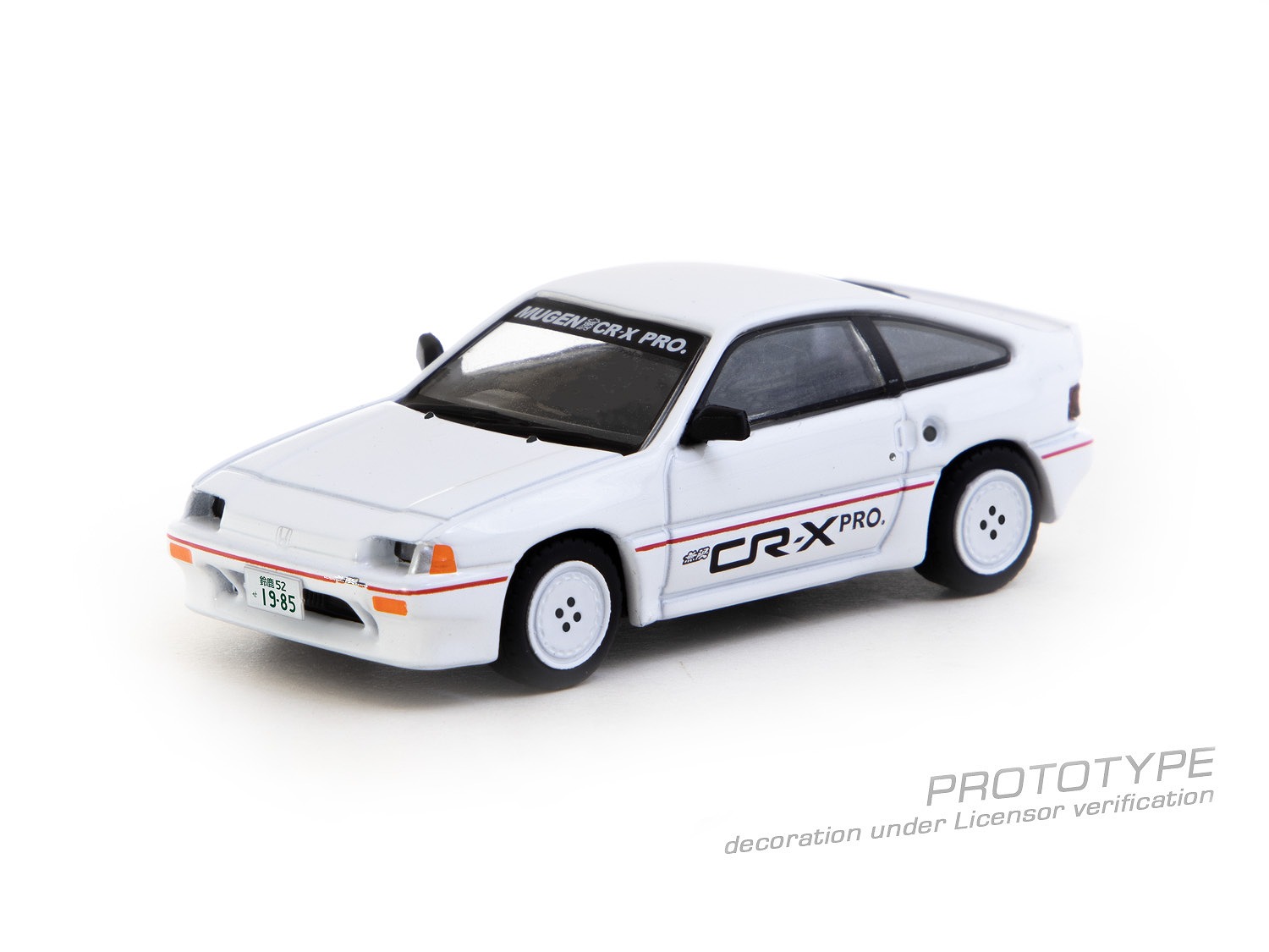 1/64 ホンダ バラード スポーツ 無限 CR-X PRO ホワイト （TARMACWORKS