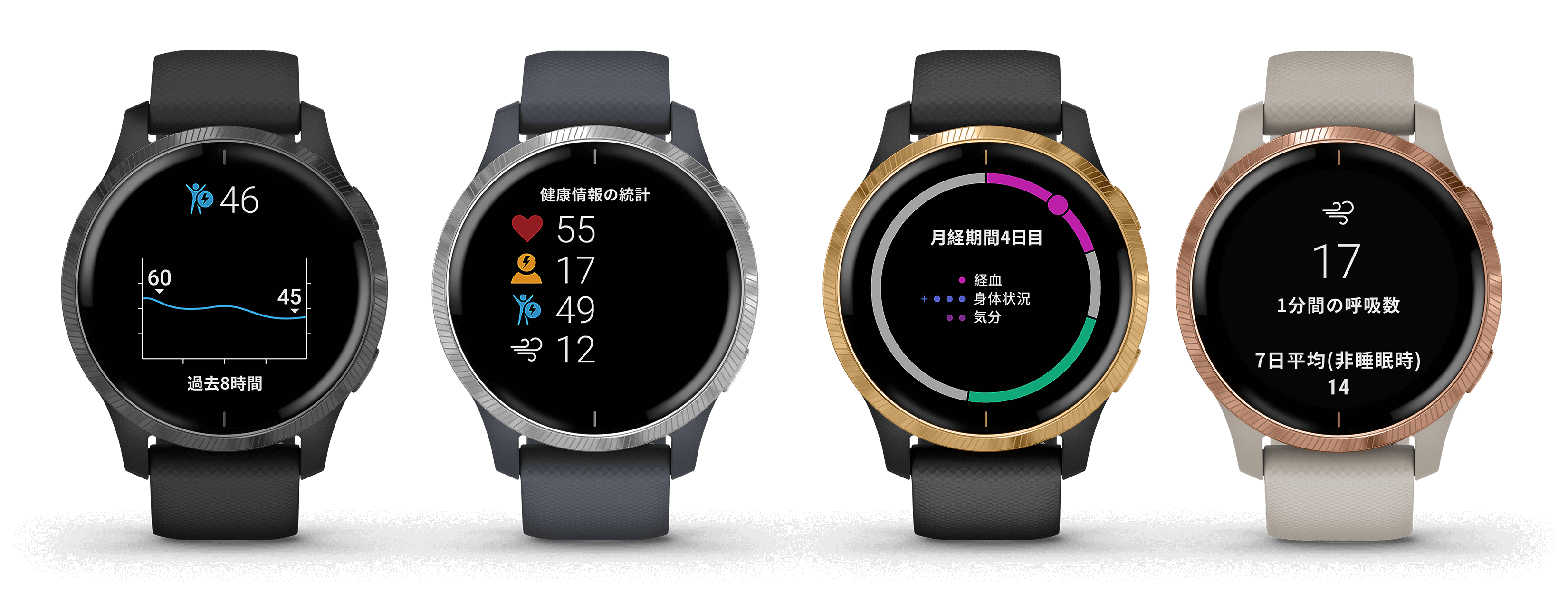 Venu Granite Blue / Silver | スポーツ＆アウトドア | Garmin 日本