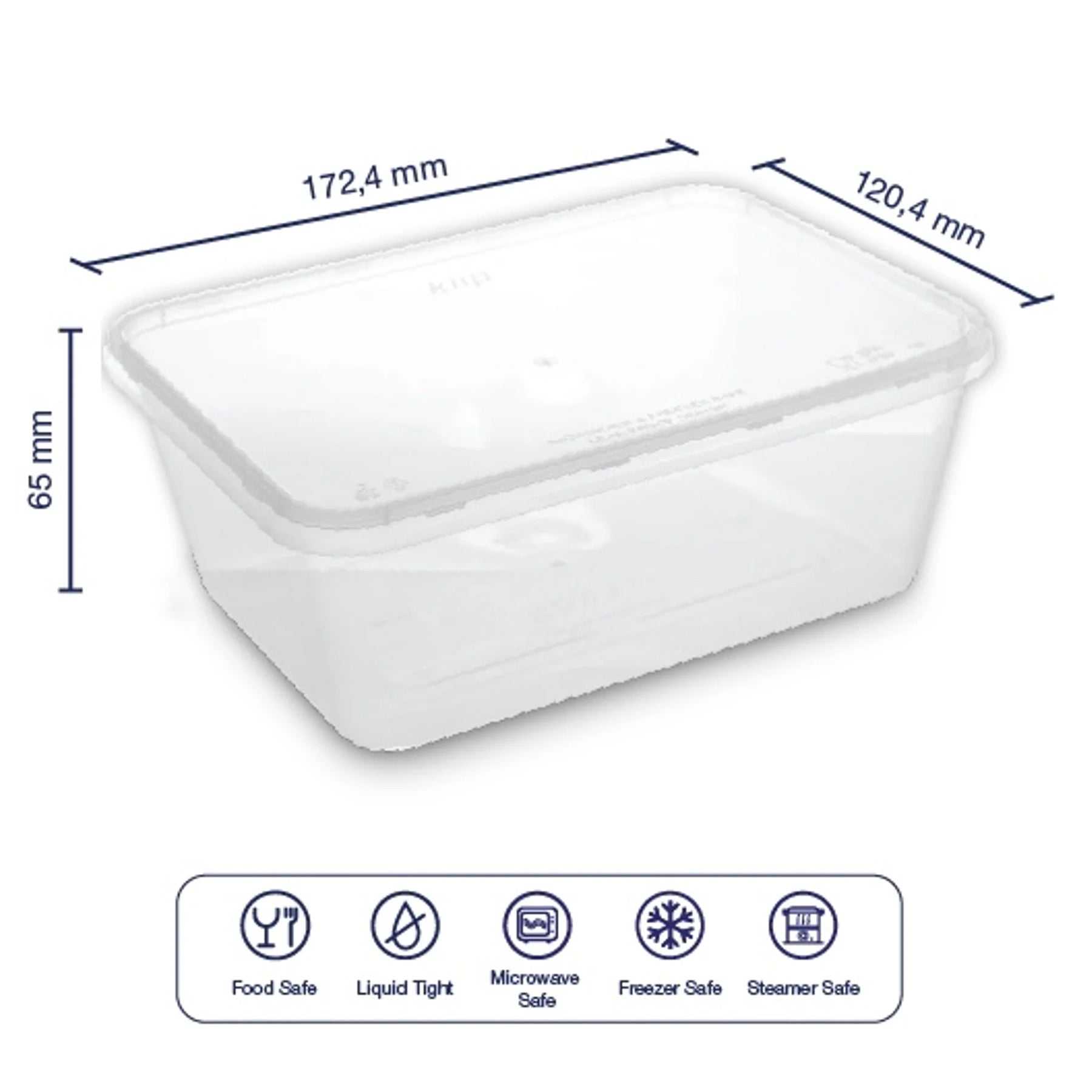 Kiip SLappeR キープスラッパー 保存容器 長方形