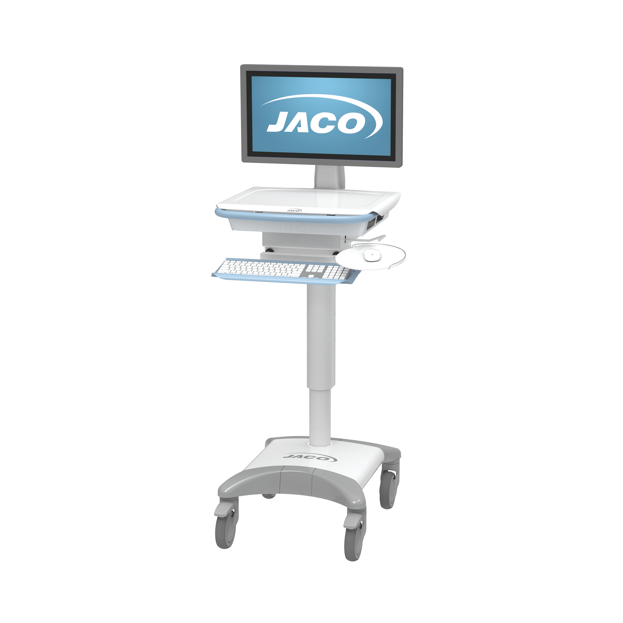 Jaco Non-Powered LCD Cart for All-in-One Computer Systems and