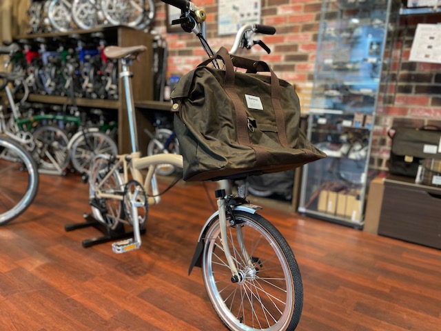 Barbour × BROMPTON限定バッグ入荷しました！ | 折りたたみ自転車