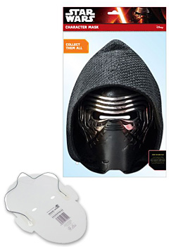 スターウォーズペーパーマスク［カイロ・レン］EP7｜宴会盛り上げ