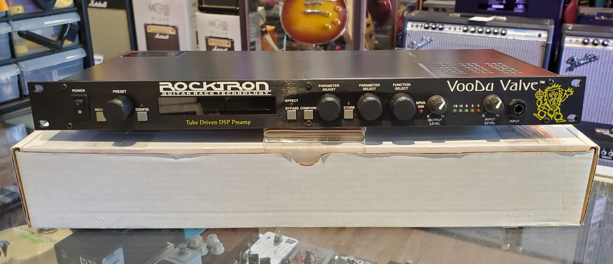 USED Rocktron Voodu Valve Witchdoctor Preamp Multi Effect w/box