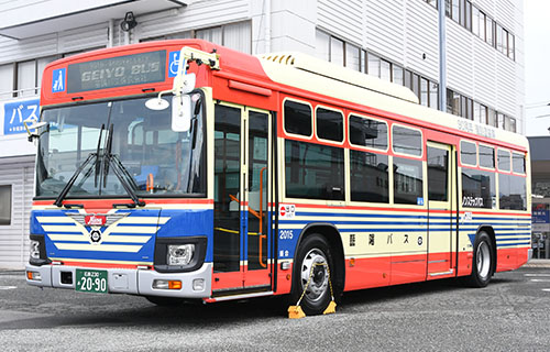 復刻カラーリング車両「2090号車」 | 芸陽バス株式会社