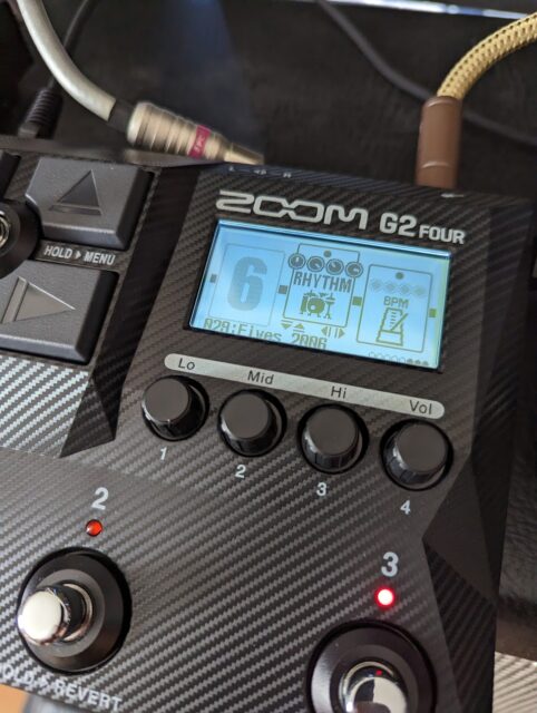 ZOOM G2 FOURでしっかり遊んでみたレビュー。