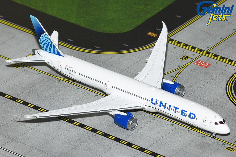 GJUAL2229 GEMINI JETS United Airlines / ユナイテッド航空 B787-10