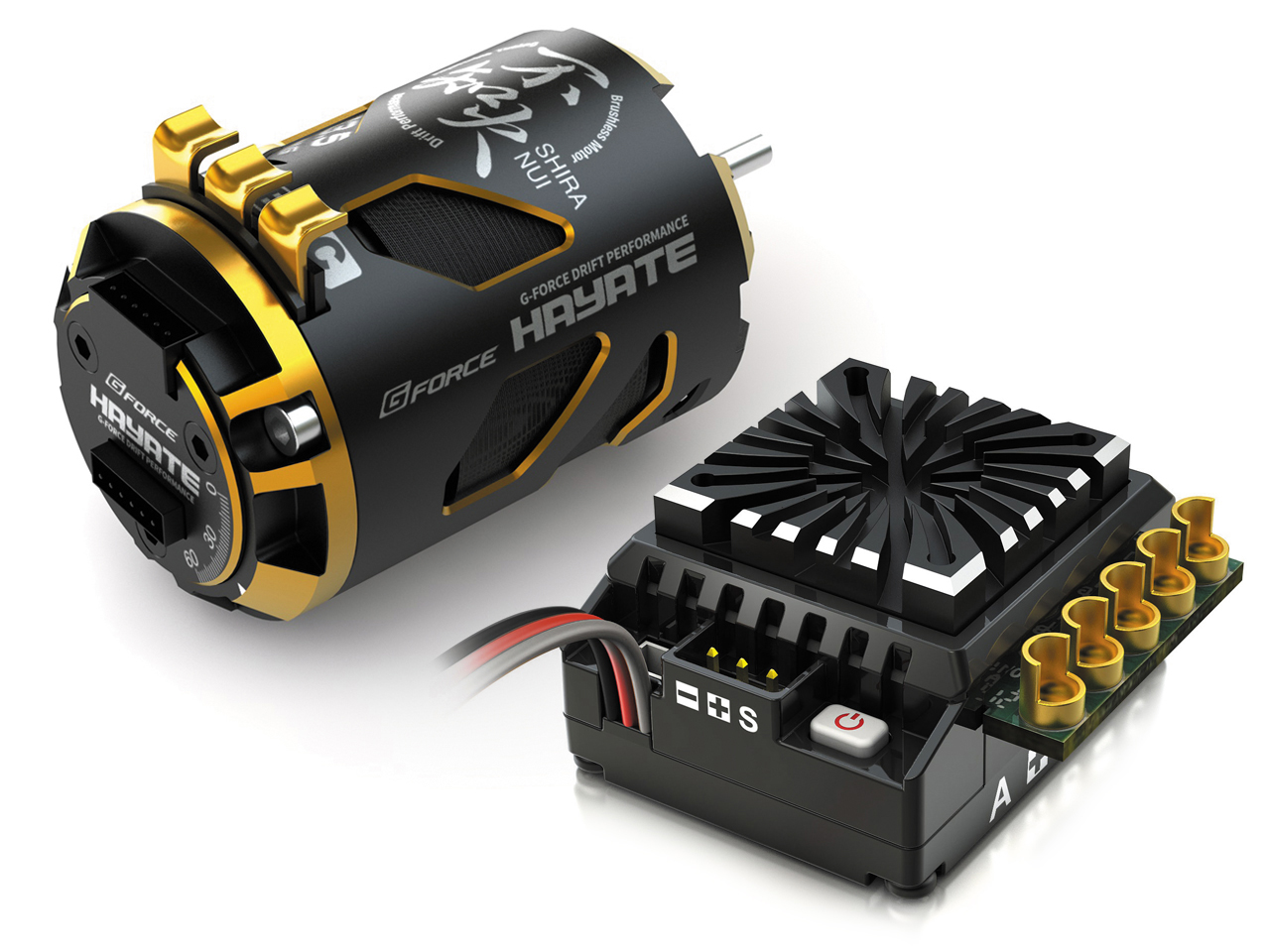 ドリフト用ブラシレスモーター&ESCコンボ 不知火 Shiranui & BLC90