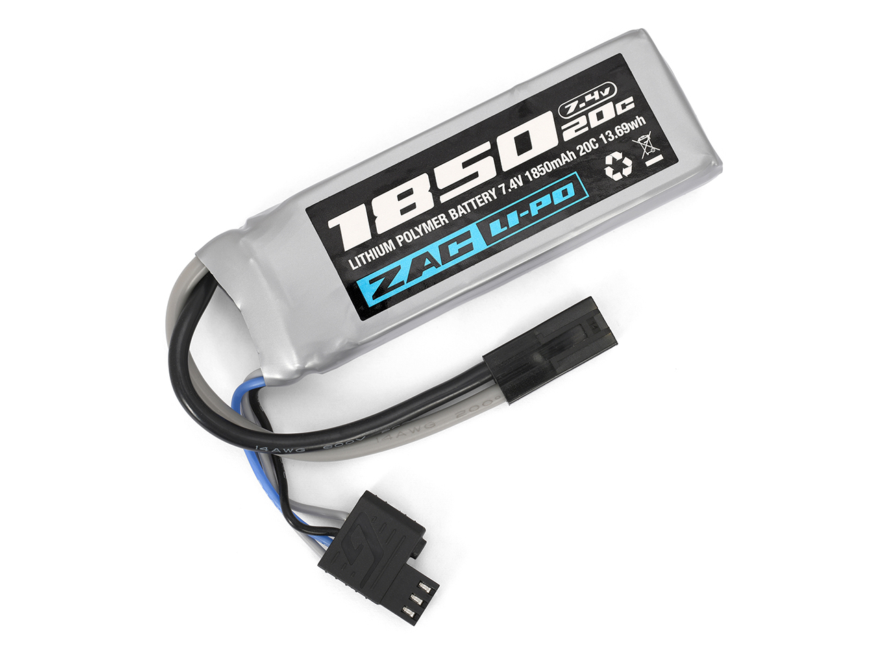 設定不要で簡単充電 エアガン用LiPoバッテリー ZAC LiPo Battery | G