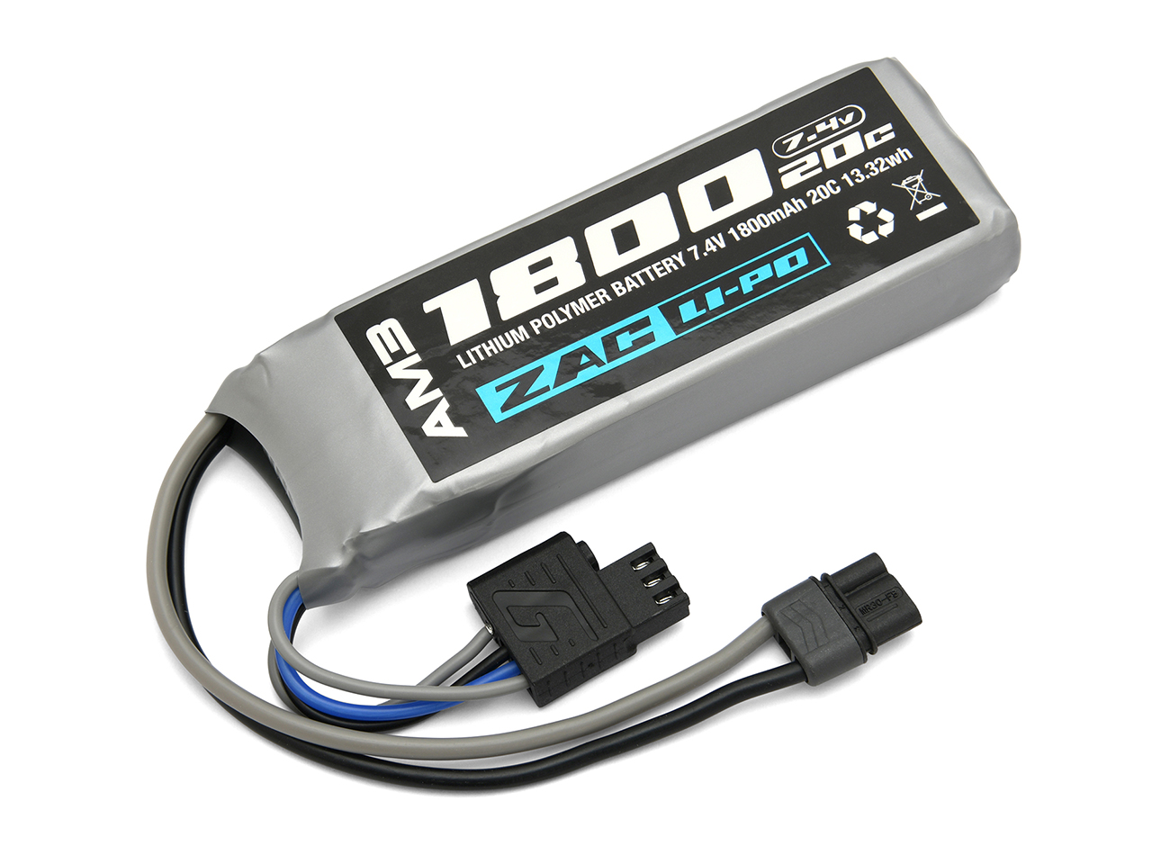 設定不要で簡単充電 エアガン用LiPoバッテリー ZAC LiPo Battery | G