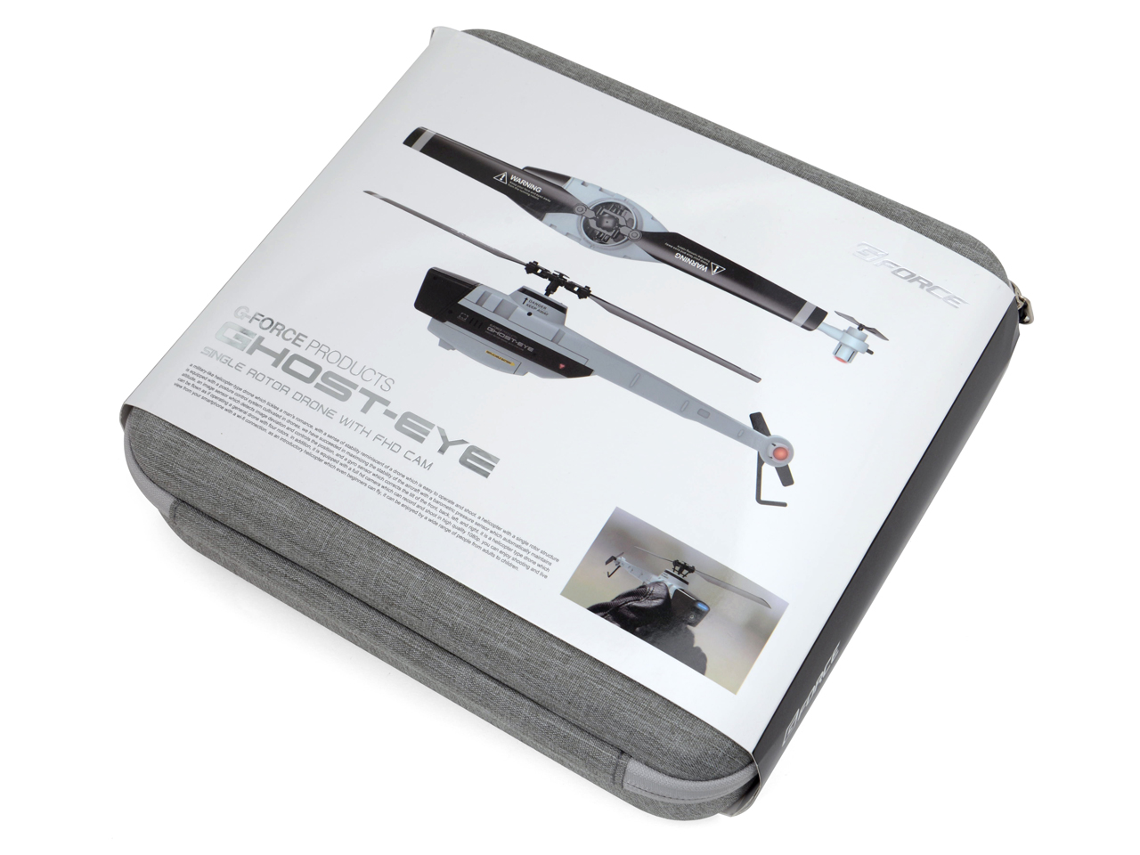 製品仕様 | フルHDカメラ搭載ヘリ型ドローン Ghost-Eye(ゴースト・アイ