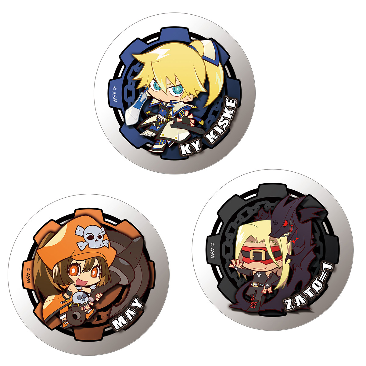 GUILTY GEAR】SDキャラ缶バッジ 第2弾（全12種） | GUILTY GEAR グッズ