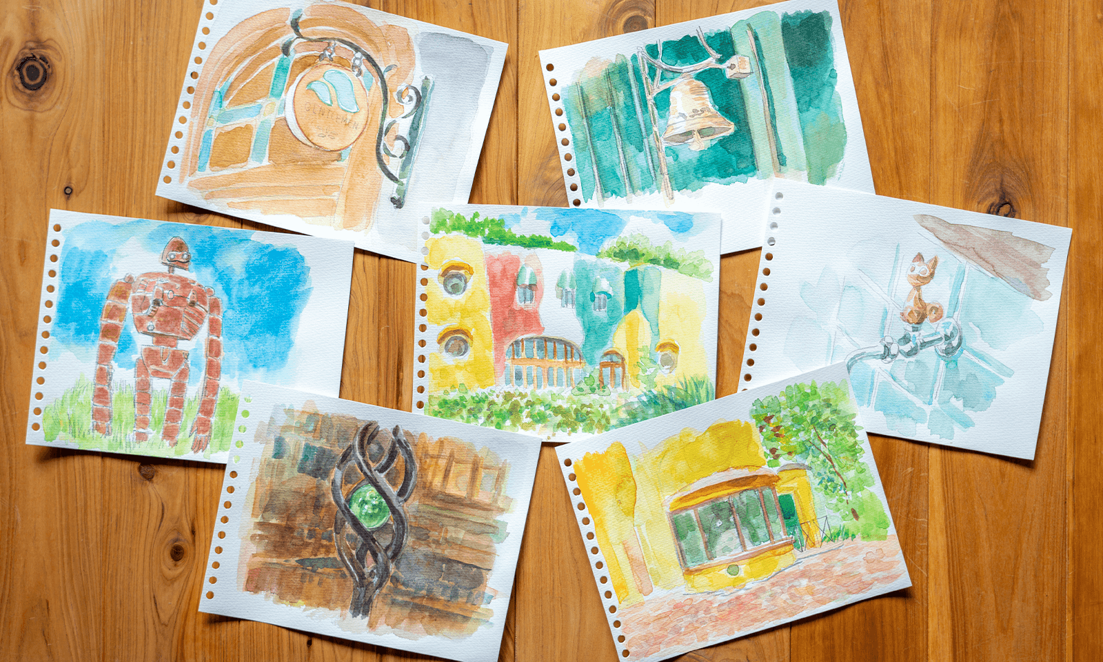 ジブリ美術館 水彩画セット - 三鷹の森ジブリ美術館オンラインショップ