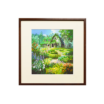 ART OF GHIBLI 魔女の宅急便 セルセットアップ 「海に浮かぶ街」｜三鷹