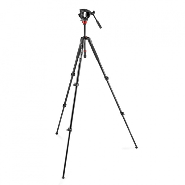 Manfrotto(マンフロット) MVH500AH ビデオ雲台+レベリング付きアルミ