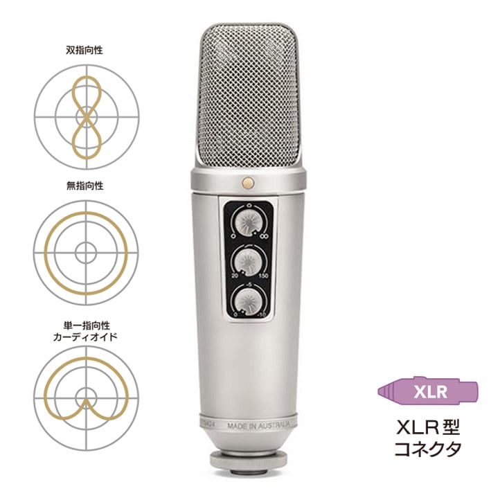 RODE(ロード) ZP1 / マイク収納用ポーチ / ZP1(ミディアム): マイク