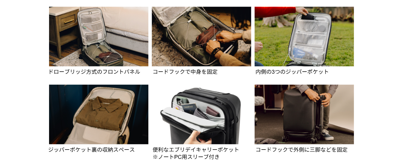 Peak Design(ピークデザイン) ローラー プロ ブラック / W-RP-AA-BK-1