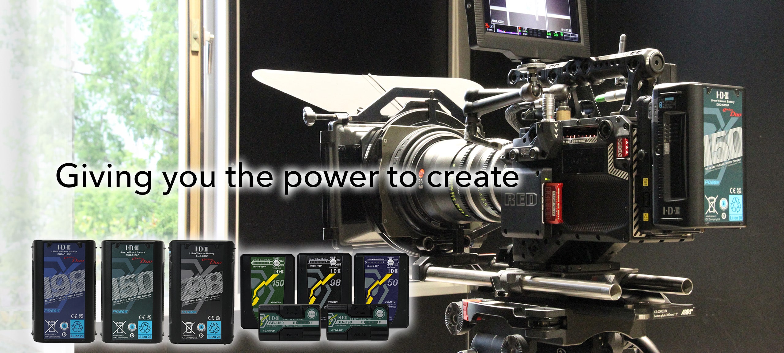 IDX】放送・業務用バッテリーのアイ・ディー・エクス 銀一オンライン