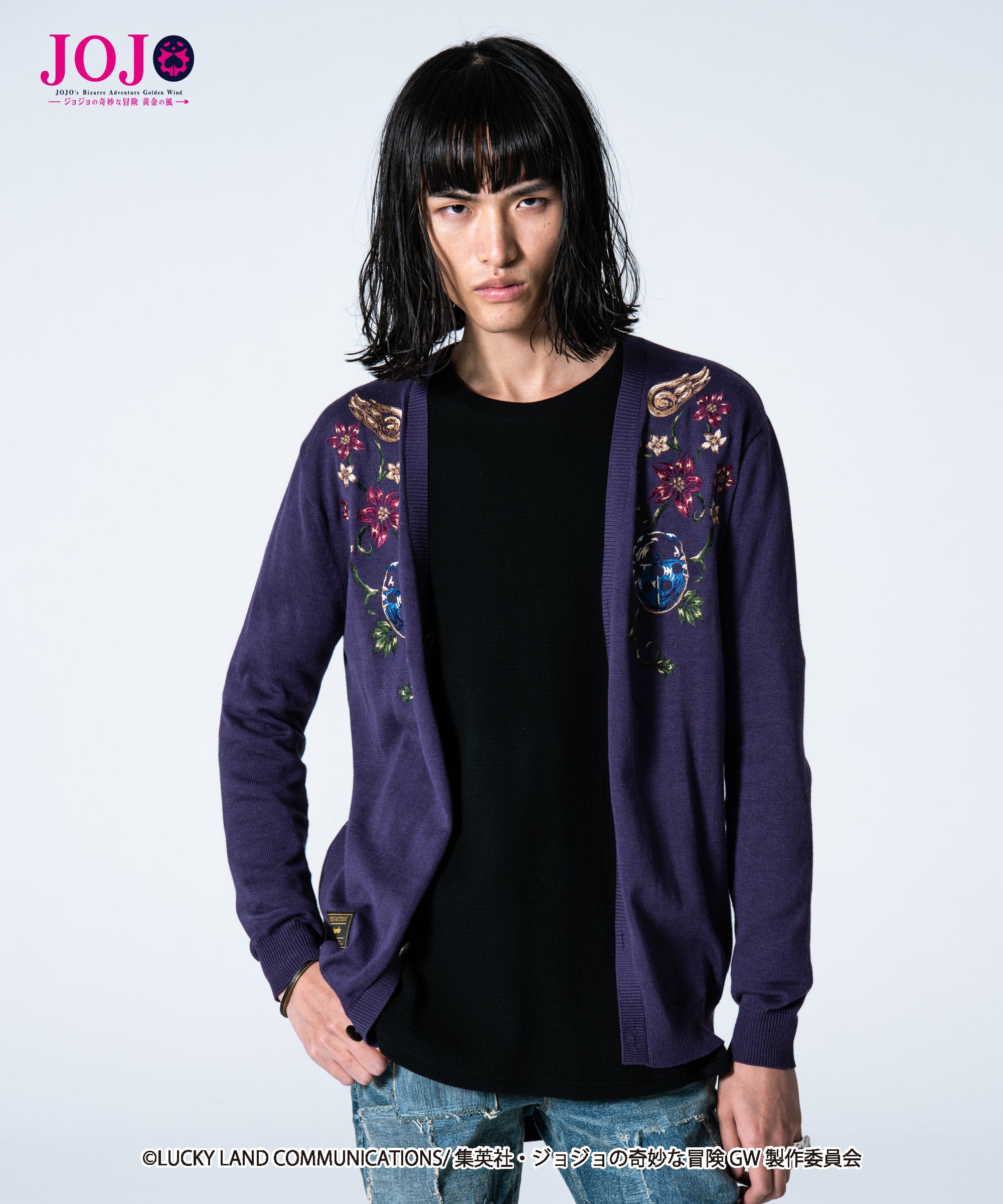 GB0119/JJ10 : Giorno Giovanna cardigan / ジョルノ・ジョバァーナ