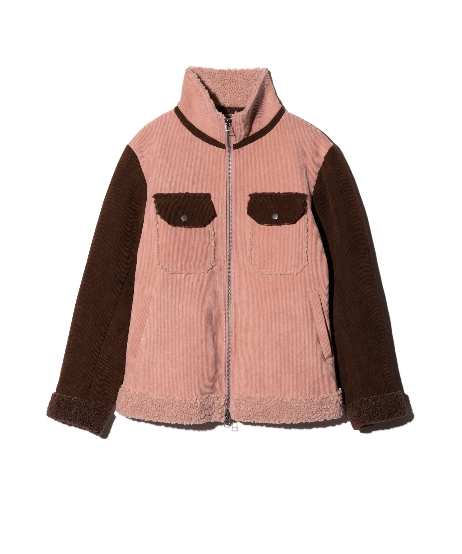 GB0425/JKT08 : High Neck Corduroy Ranch Jacket / ハイネック