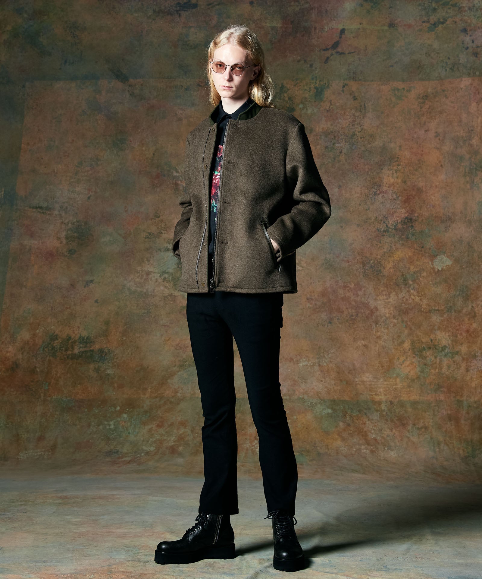 GB0424/JKT01 : Melton Napoleon Blouson / メルトンナポレオン