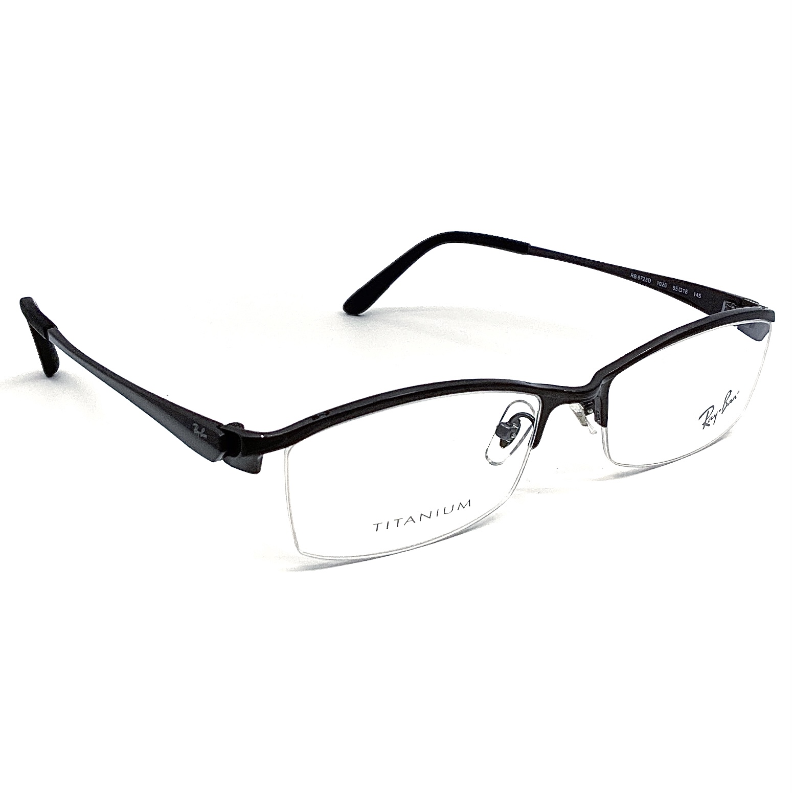 Ray-Ban レイバン メガネ RX8723D 1026 GUNMETAL BLACK 55サイズ (在庫